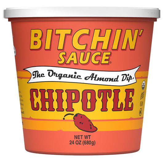 Bitchin' Sauce Organic Almond Dip, Chipotle, 24 oz