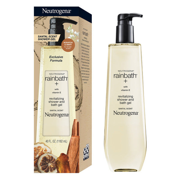 Neutrogena Rainbath Shower Gel, 40 fl oz, Santal