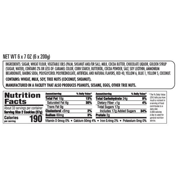 Arnott's Tim Tam Original, 7 oz, 6-count