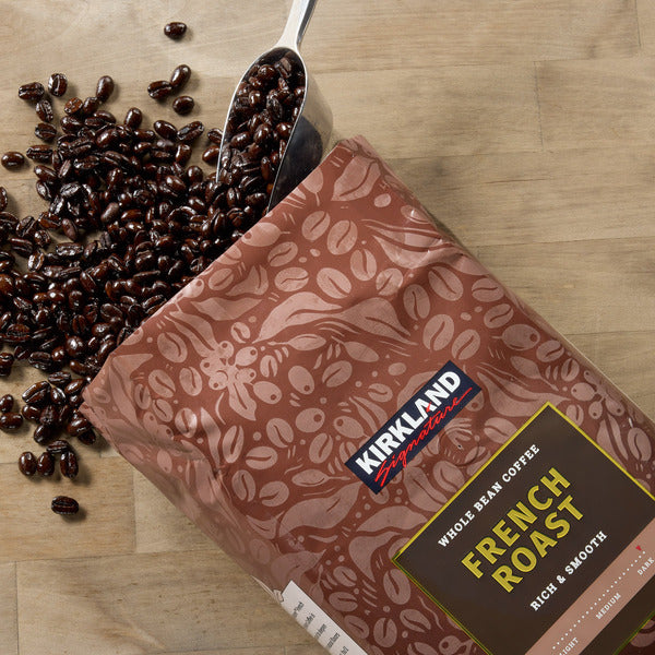 Kirkland Signature Whole Bean Coffee, French Roast, 2.5 lbs