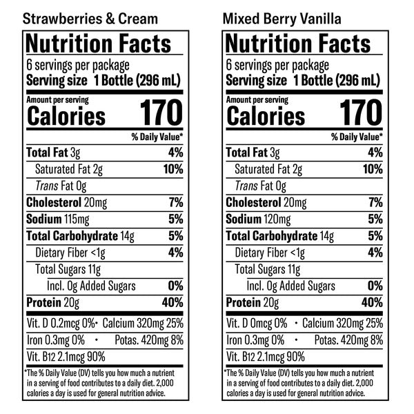 Chobani Greek Yogurt Protein Drink Variety Pack, 10 fl oz, 12-count