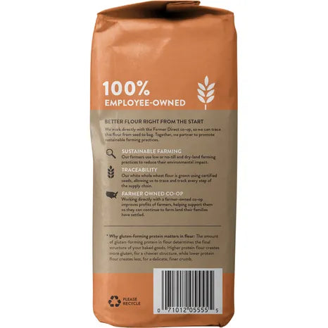 King Arthur Flour White Whole Wheat Flour, 5 lb