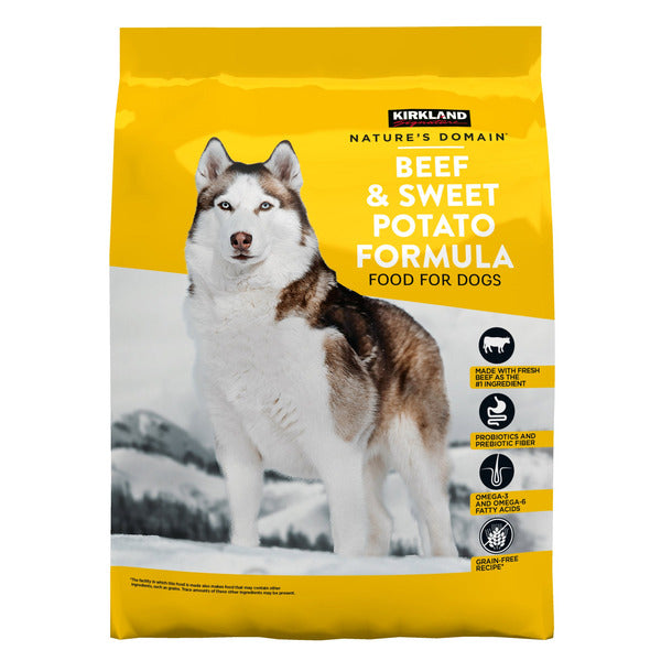 Kirkland Signature Nature's Domain Beef & Sweet Potato Dog Food 35