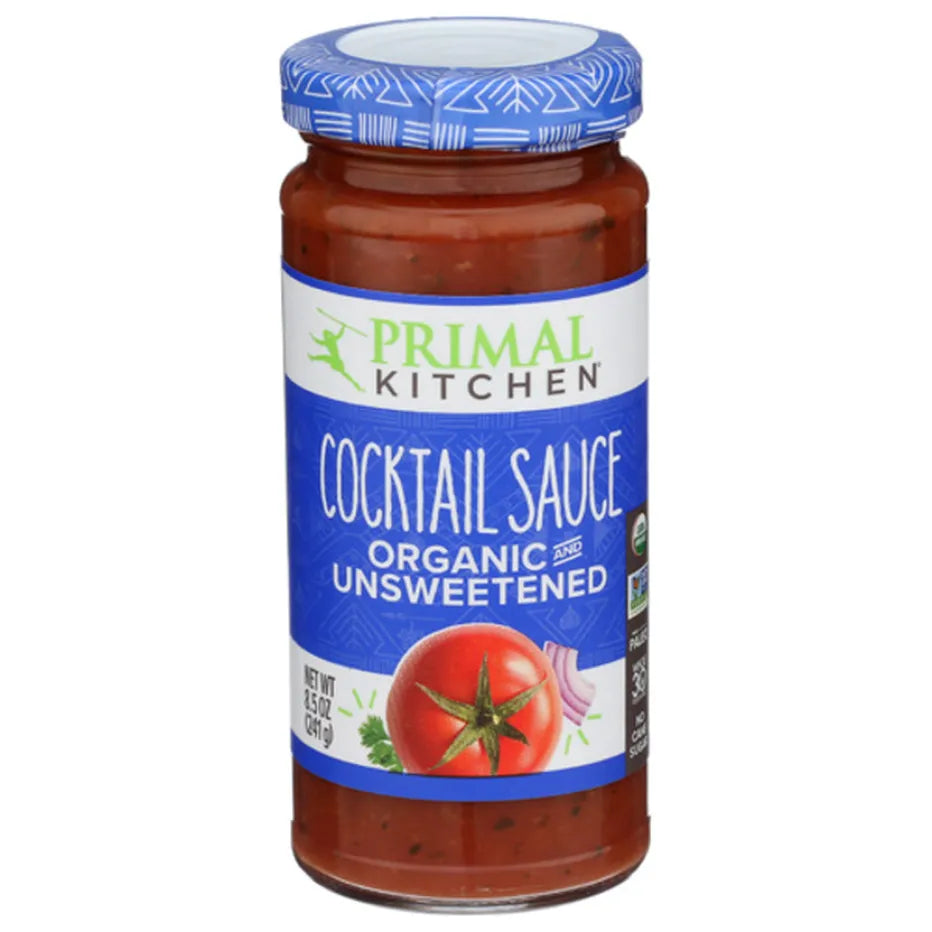 Primal Kitchen UNSWEETENED & ORGANIC Cocktail Sauce, 8.5 oz