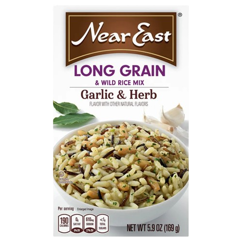 Near East - Long Grain & Wild Rice - Garlic & Herb 5.9 oz