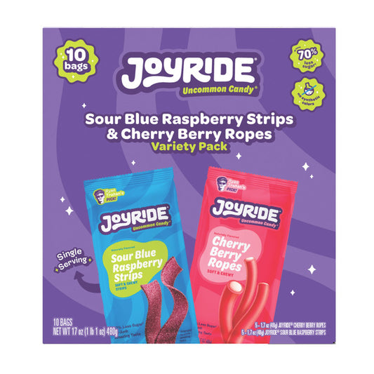 Joyride Uncommon Candy Fan Favorites Variety Pack, 1.7 oz, 10-count