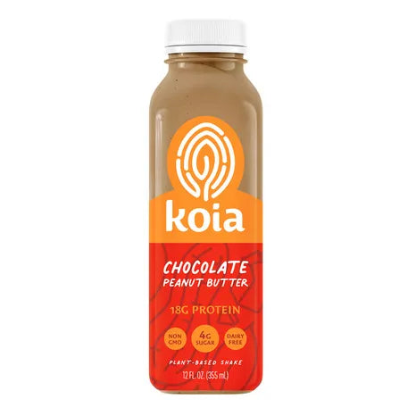 Koia Chocolate Peanut Butter Protein Shake, 12 oz