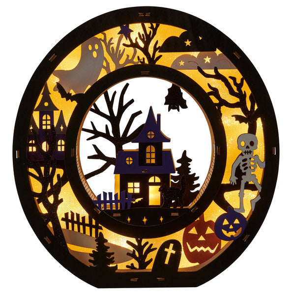 BOO Wooden Light Up Letters, Set of 3