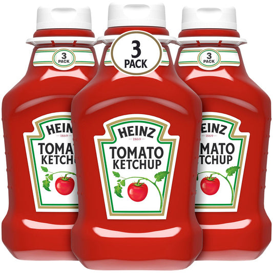 Heinz Tomato Ketchup, 44 oz, 3 ct