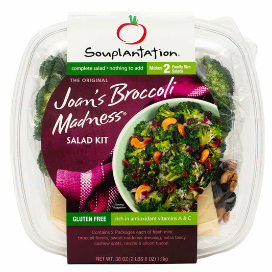 Souplantation Joan's Broccoli Madness Salad Kit, 38 oz