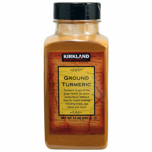 Kirkland Signature Ground Turmeric. 12 oz