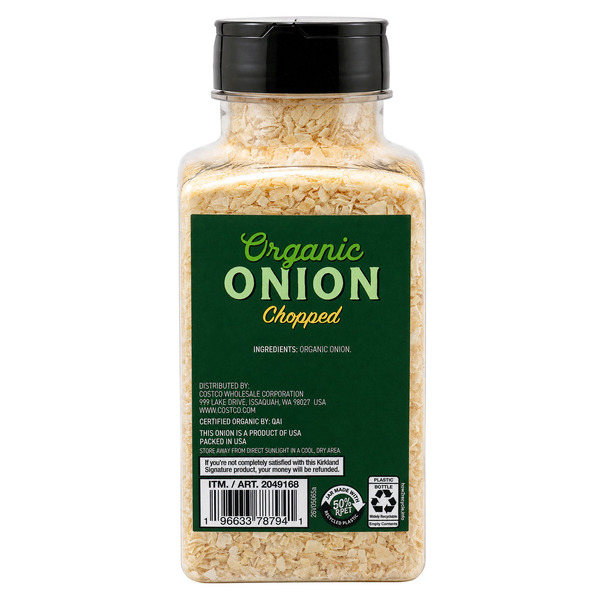 Kirkland Signature Organic Chopped Onion, 12.3 oz