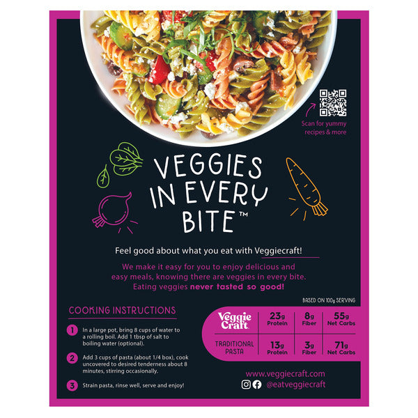 VeggieCraft Rainbow Rotini, 35.2 oz