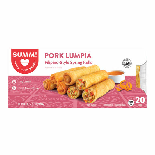 Summ! Pork Lumpia Rolls, 32.45 oz