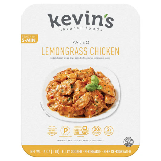 Kevin's Natural Foods Lemongrass Chicken, 16 oz