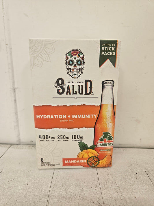 Salud Mandarin Hydration and Immunity 6-1.2oz sticks