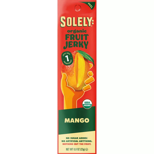 Solely Organic Mango Fruit Jerky 0.8oz
