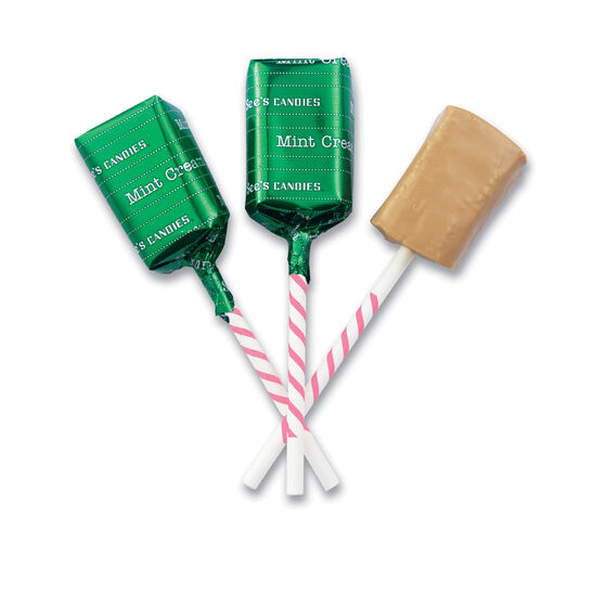 See's Candies Mint Cream Lollypops 8.4oz