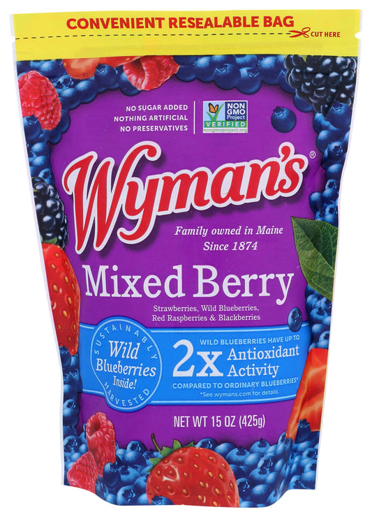 Wymans Mixed Berry, 15 oz