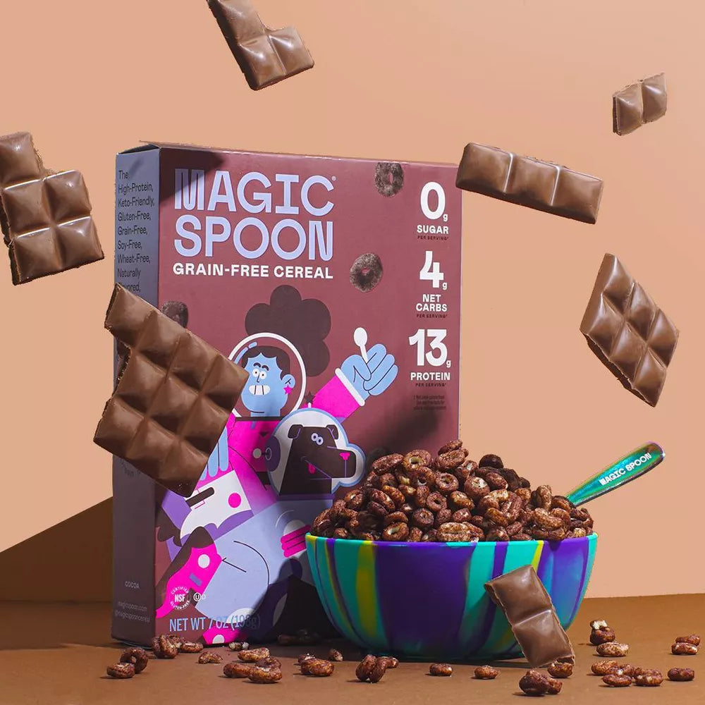 Magic Spoon Cocoa Keto and Grain-Free Cereal, 7 oz