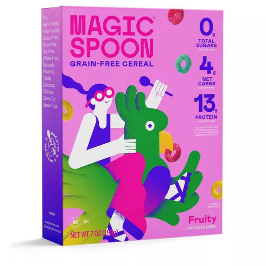 Magic Spoon Fruity Keto and Grain-Free Cereal, 7 oz