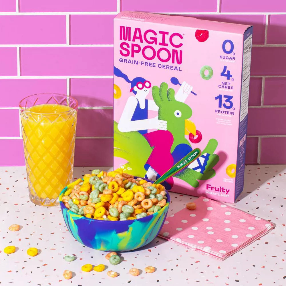 Magic Spoon Fruity Keto and Grain-Free Cereal, 7 oz