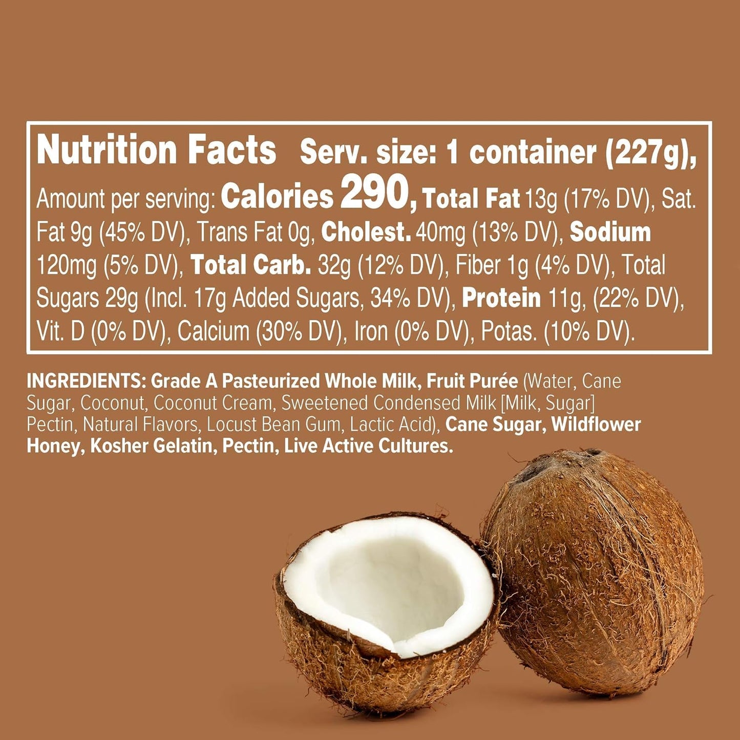 noosa Coconut Yoghurt, 8 oz