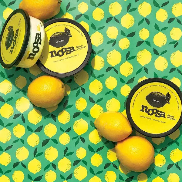 noosa Lemon Probiotic Yoghurt, 8 oz