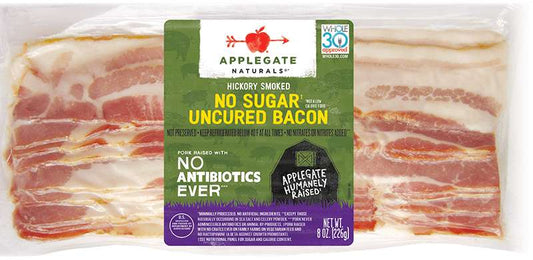 Applegate Natural No Sugar Uncured Bacon, 8 oz