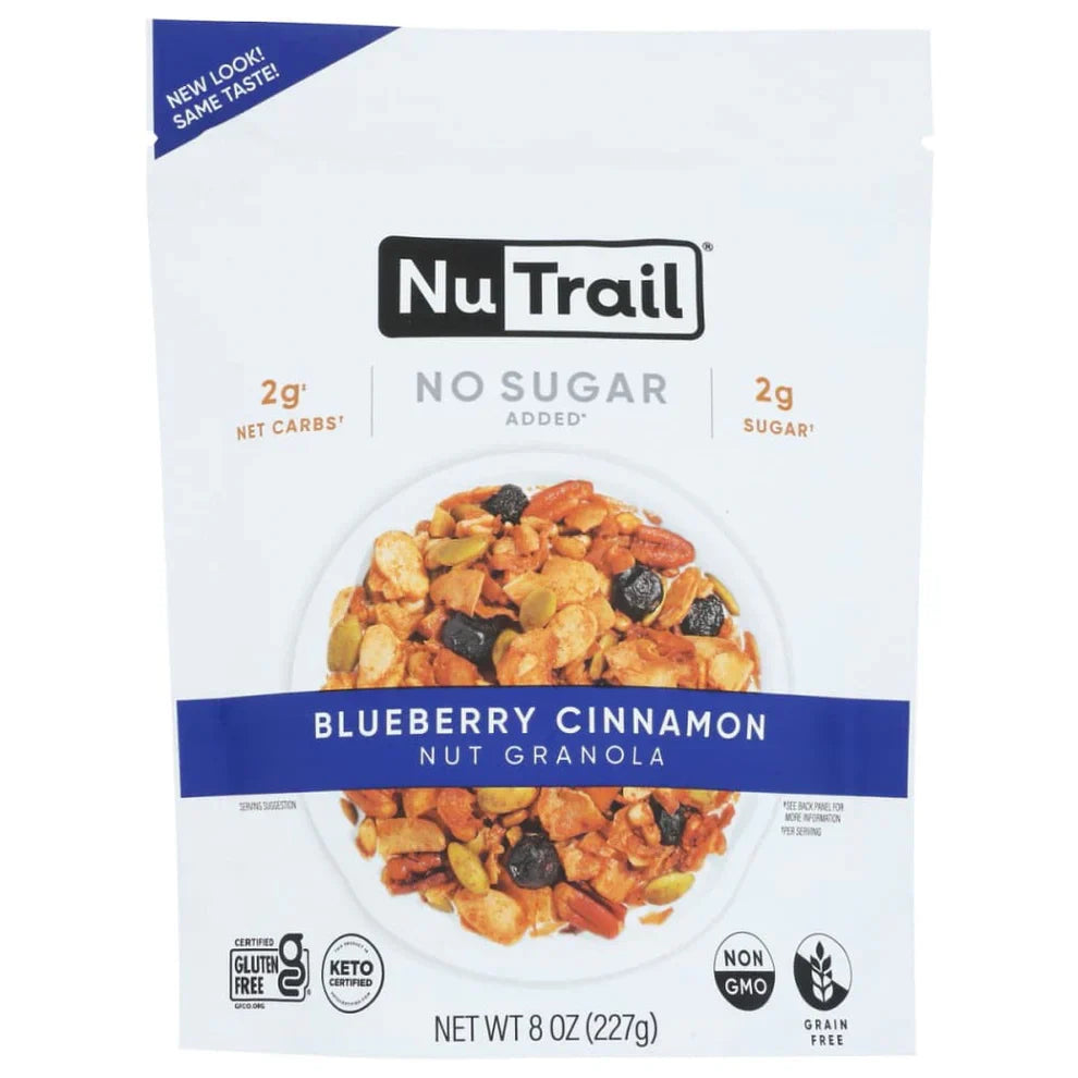 NUTRAIL Granola Kt Blueberry Cinnamon, 8 oz