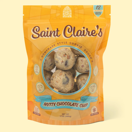 Saint Claire's Cookie Dough | Nutty Chocolate Chip