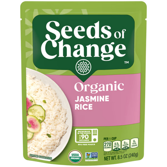 Seeds of Change Organic Jasmine Rice, 8.5 oz