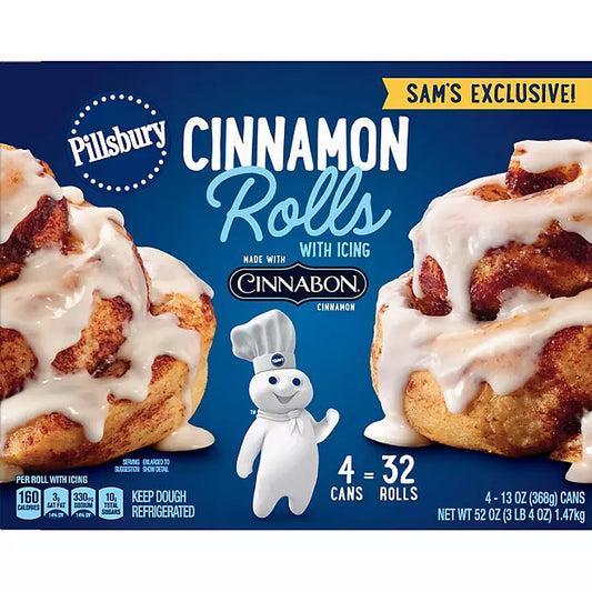 Pillsbury Cinnamon Rolls with Cinnabon Icing, 4 pk.