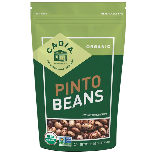 Cadia Organic Dried Pinto Beans, 16 oz