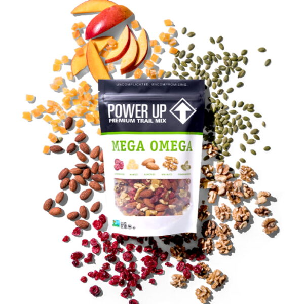 Gourmet Nut Power Up Trail Mix, Mega Omega, 26 oz
