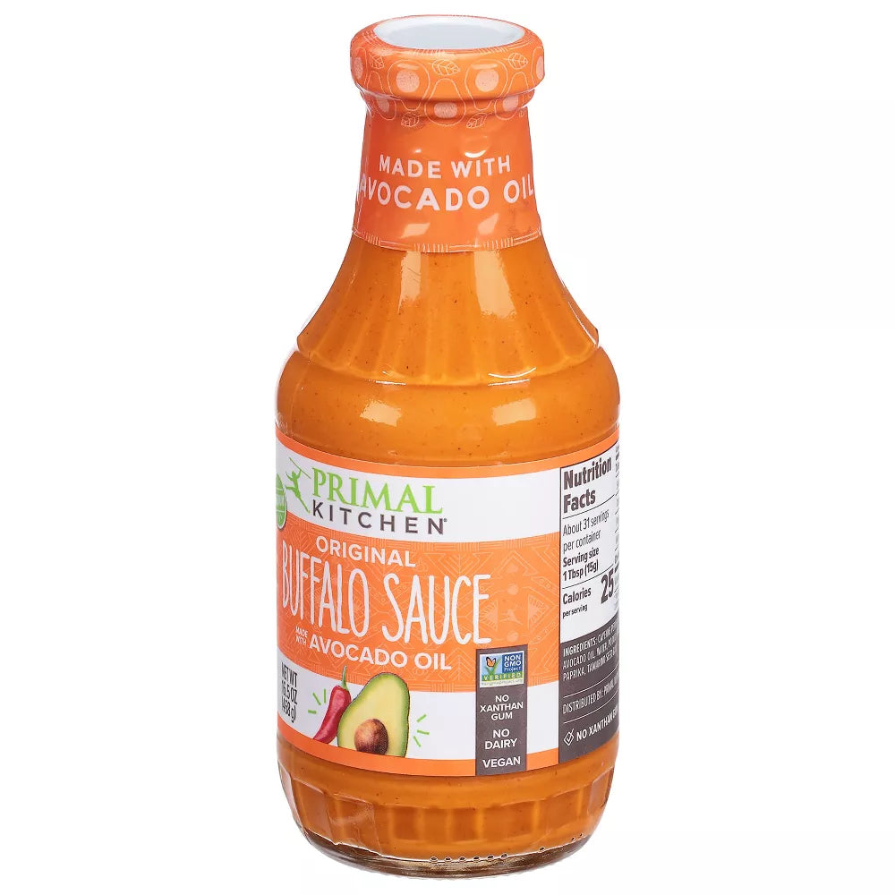 Primal Kitchen Original Buffalo Sauce, 16.5 oz