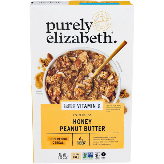 Purely Elizabeth Honey Peanut Butter Cereal, 11 oz