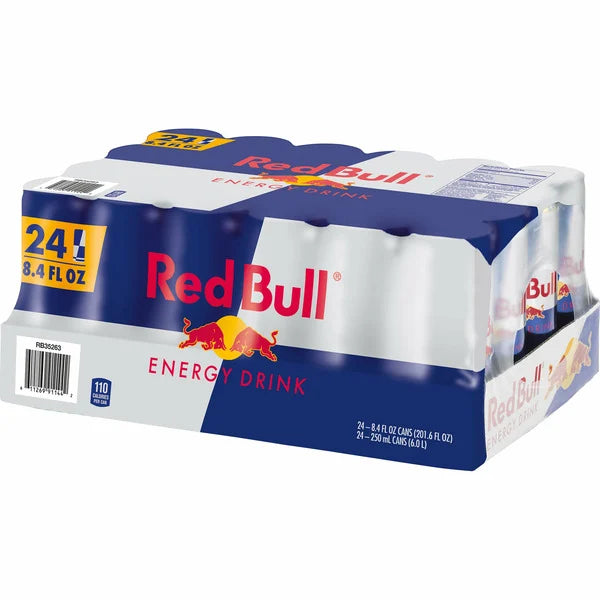 Red Bull Energy Drink 24 ct, 8.4 oz – Veruca San Elijo