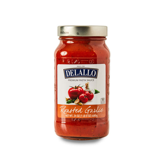 Delallo Roasted Garlic Marinara Sauce, 24 oz