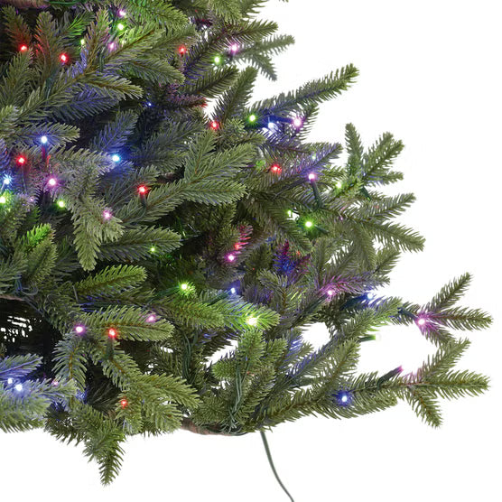 9' Pre-Lit Radiant Micro LED with Twinkle Artificial Christmas Tree*
