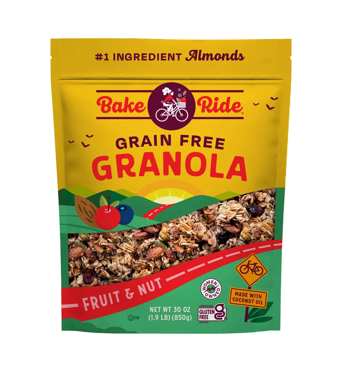 Bake and Ride Grain Free Granola, 30oz