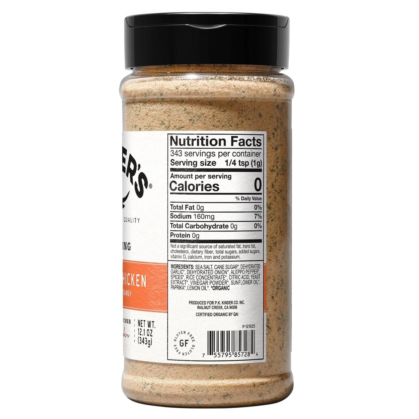 Kinder's Big Bold Chicken Seasoning, 12.1 oz.