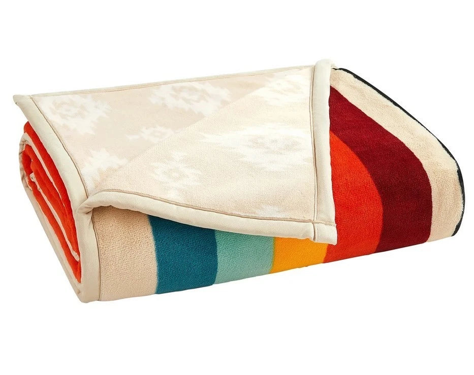 Pendelton Reversable Throw Blanket 50 in x 70 in