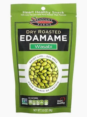 SeaPoint Farms Dry Roasted Edamame Wasabi, 3.5 oz