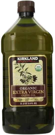 Kirkland Organic Extra Virgin Olive Oil 2L