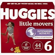 Huggies Diapers Size 6, 44 Count