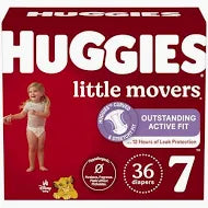 Huggies Diapers Size 7, 36 Count