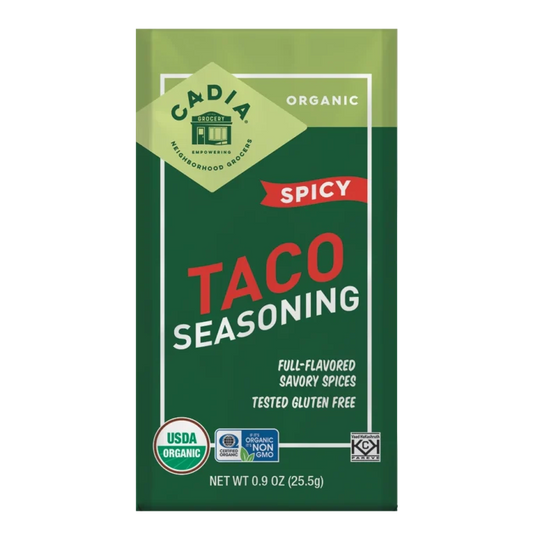 Cadia Organic Spicy Taco Seasoning, 1 oz