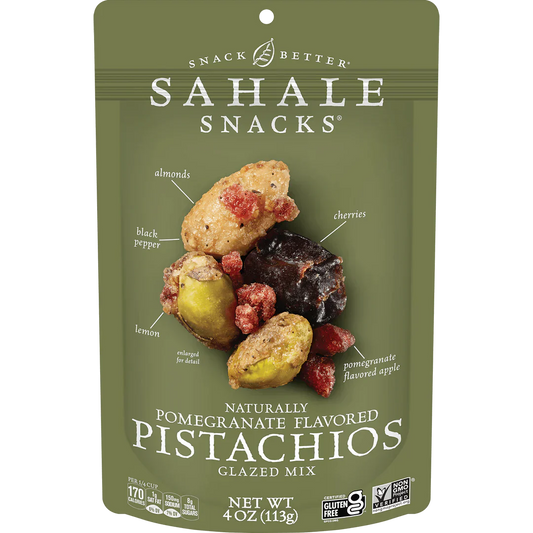 Sahale Snacks Pomegranate Pistachios Glazed Mix Nut Blend, 4 oz