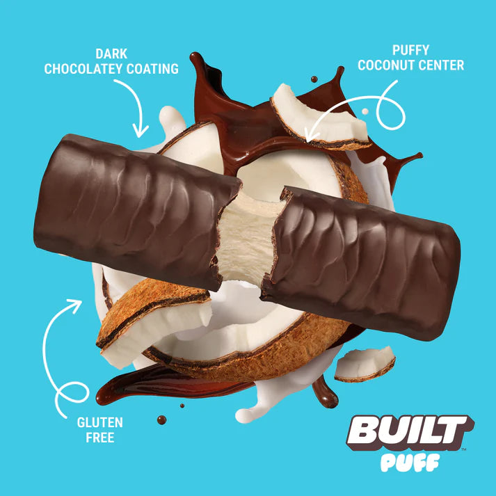 Built Coconut Marshmallow Puff Bar, 1.41 oz